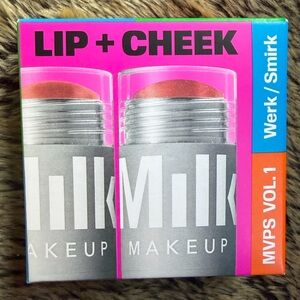 Milk Makeup Lip + Cheek Duo NEW
In Werk amd Smirk
